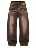 Jeans Burgundy Ballon