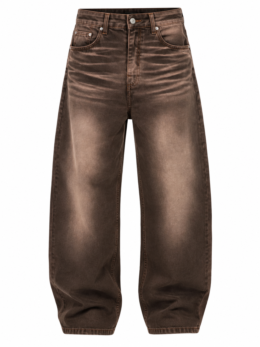 Jeans Burgundy Ballon