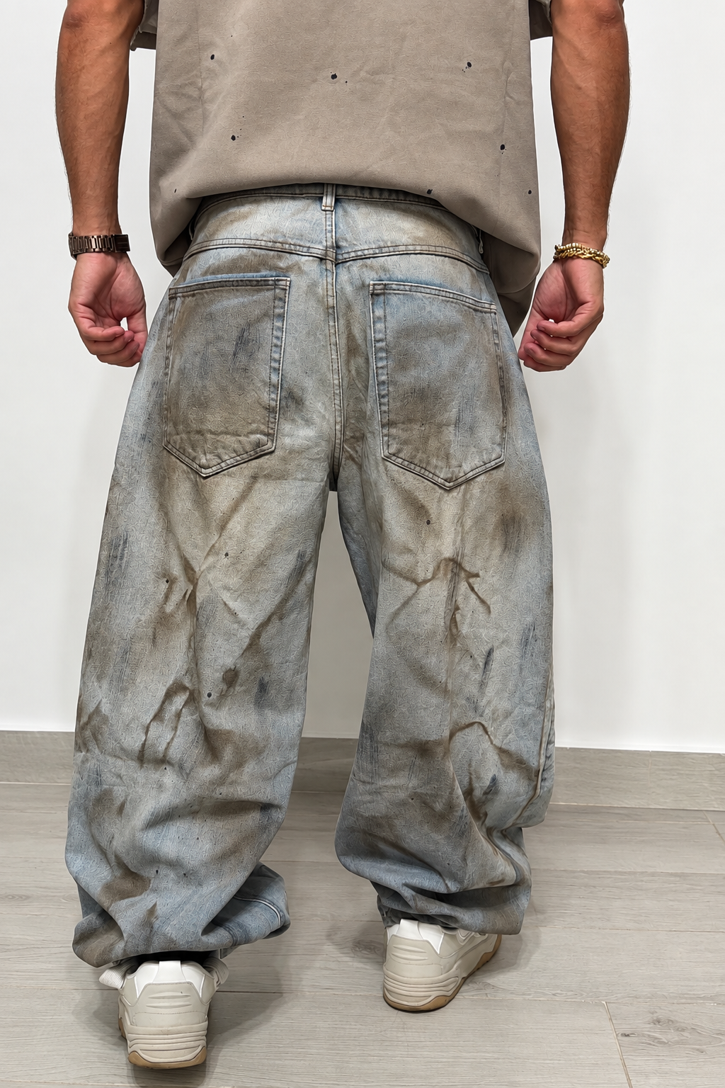 Jeans baggy Washed